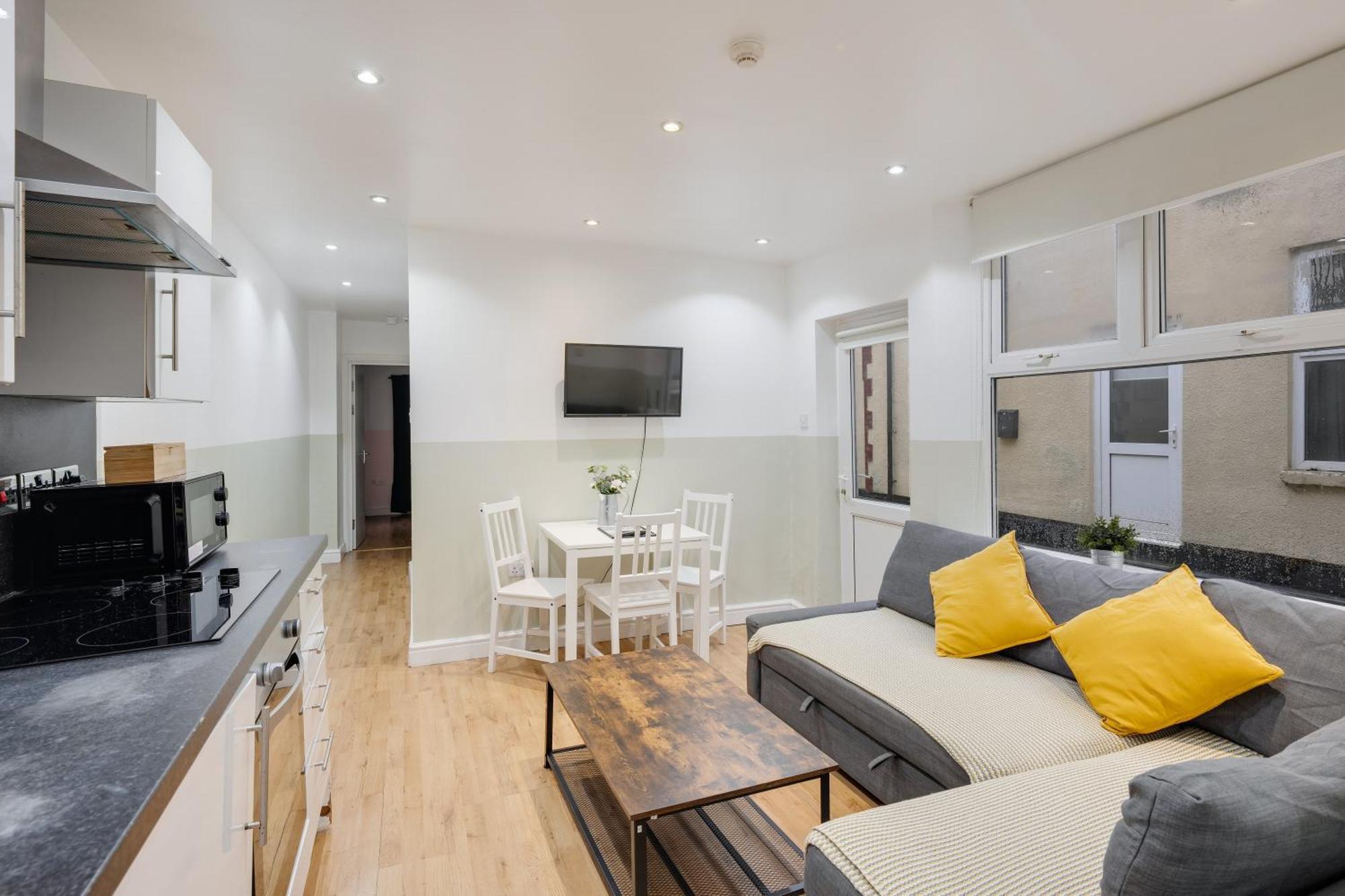 2 Bedroom Apartment For Up To 6 Nr Centre Cardiff Exteriör bild